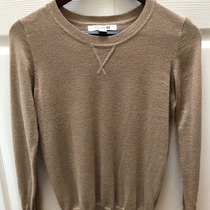 Forever 21 Gold Lurex Top